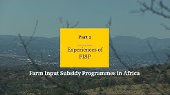 Experiences of fisp: farm input…