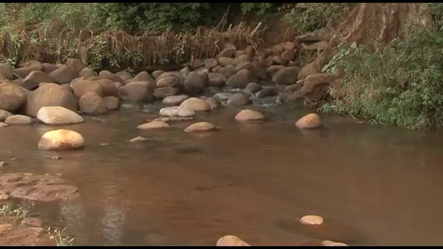 Depositing water at the bank 