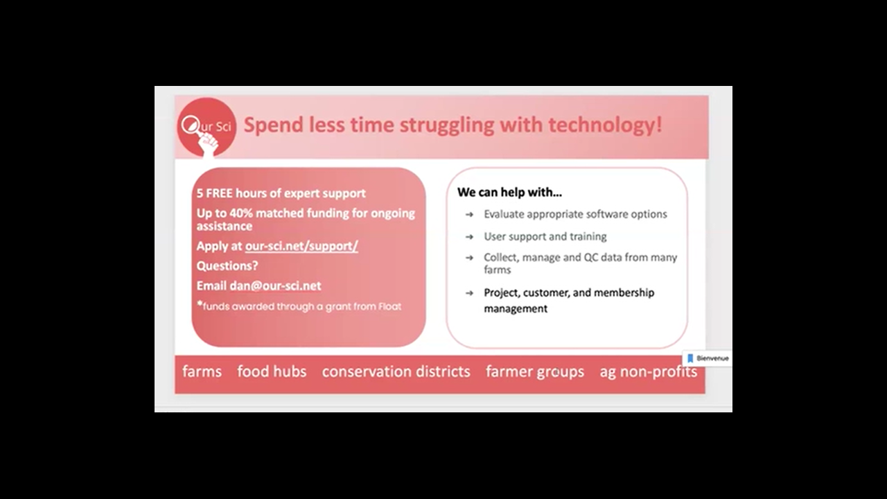 OurSci - Technical support for open-source…