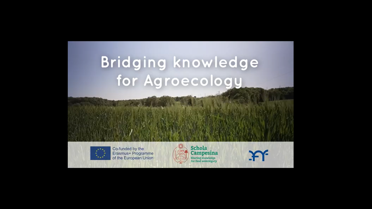 Bridging knowledge for Agroecology 