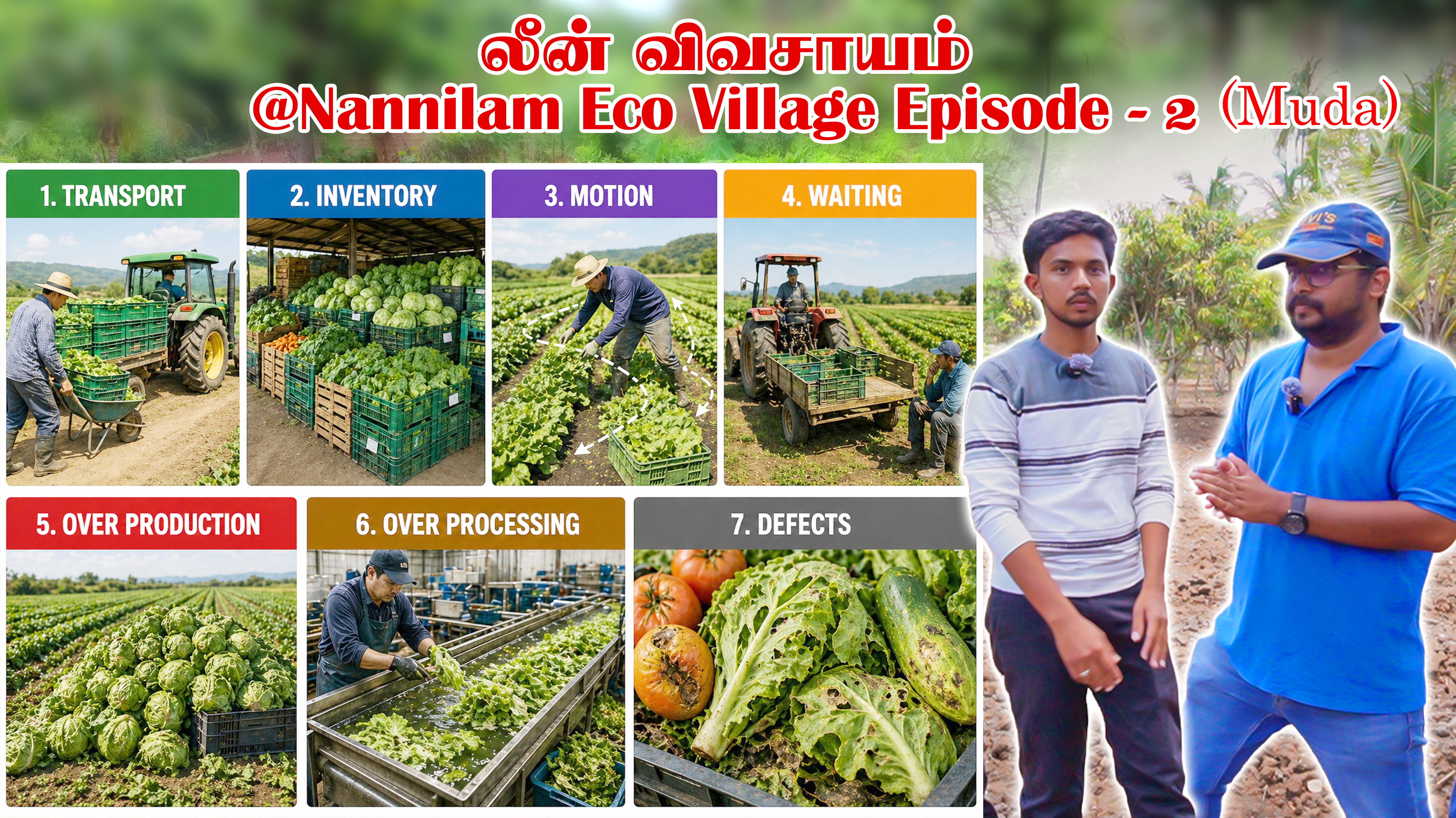 Lean Farming Episode 2 Muda | Nannilam…