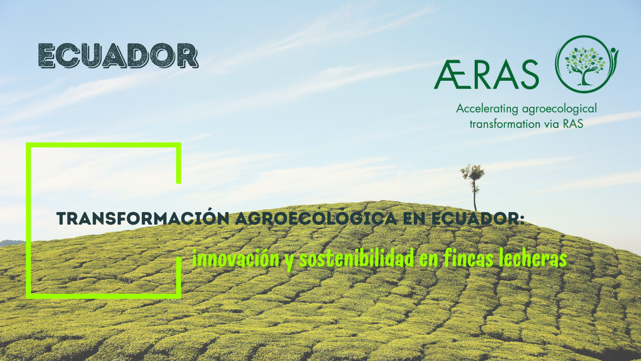 Transformación agroecológica en…