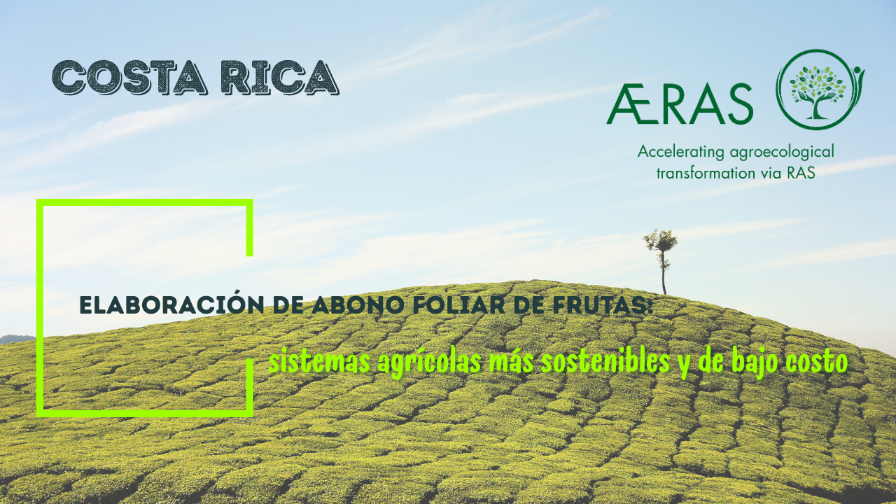 Elaboración de abono foliar de…